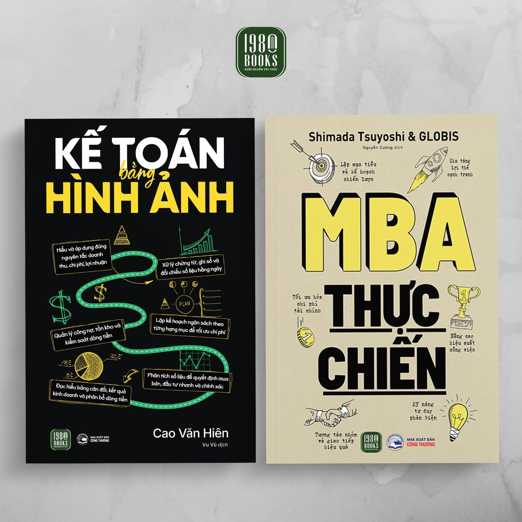  Combo sách: Kế toán bằng hình ảnh + MBA thực chiến 