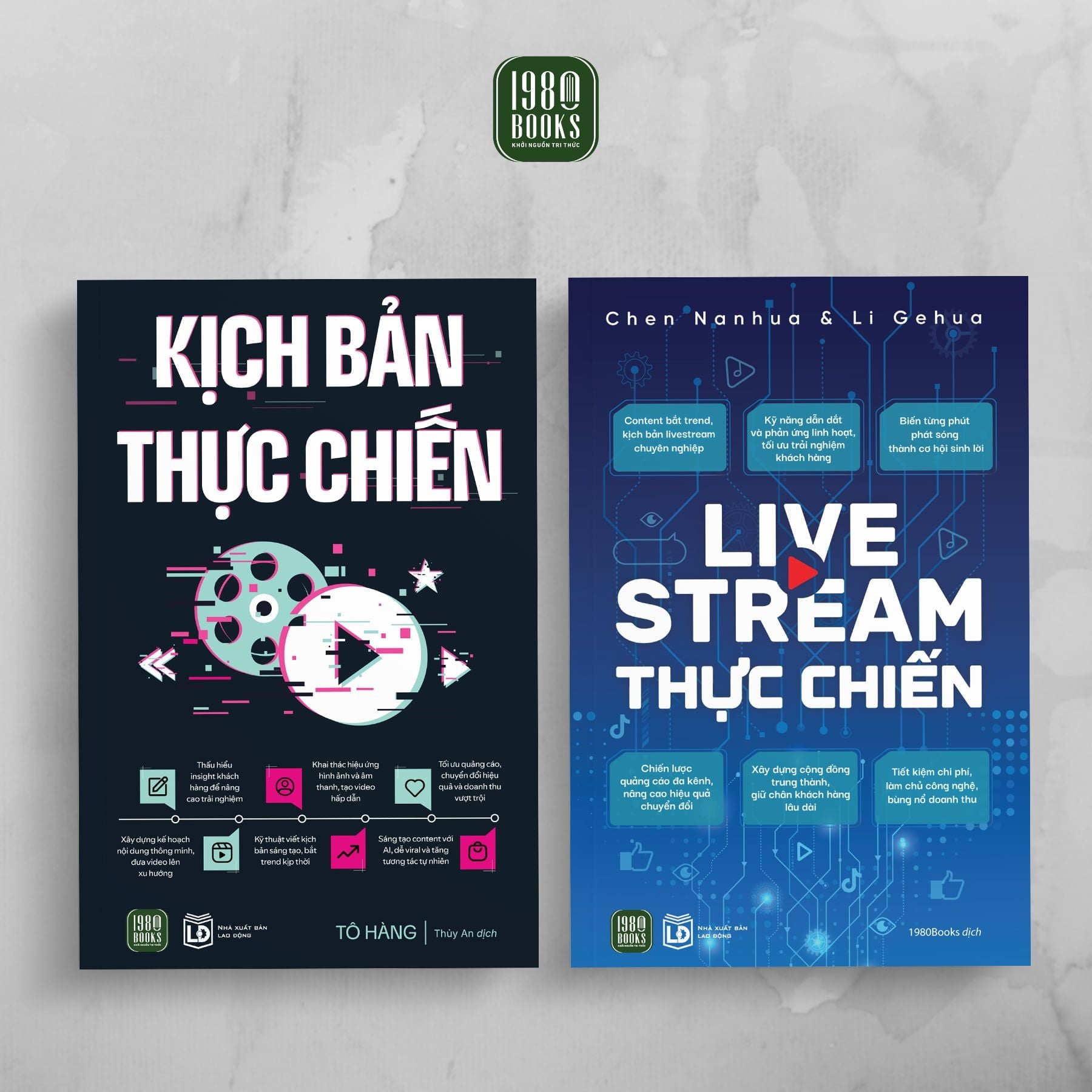  Combo 2 cuốn: Kịch bản thực chiến và Livestream thực chiến 