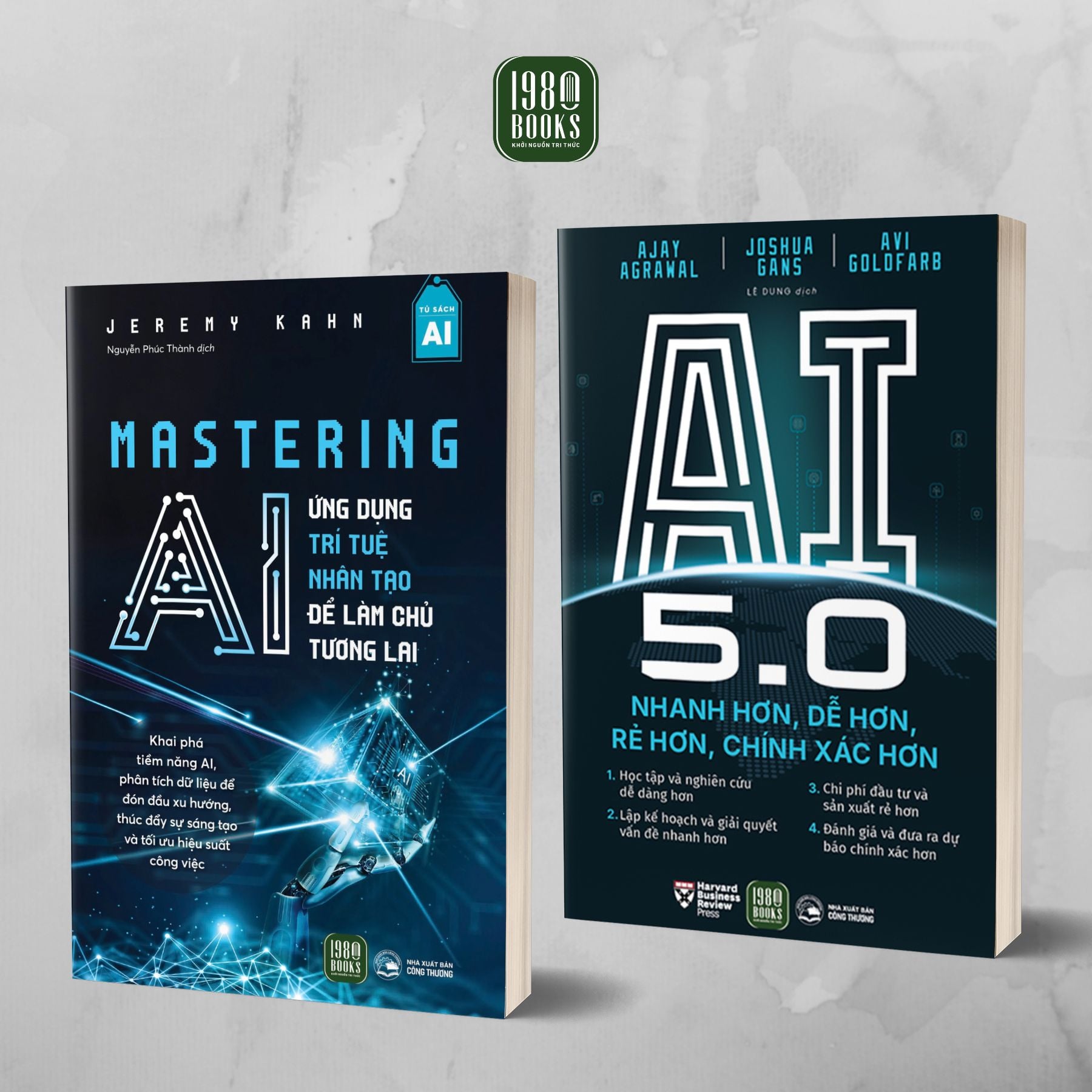  Combo AI dành cho nhà quản lý, lãnh đạo: Mastering AI + AI 5.0 
