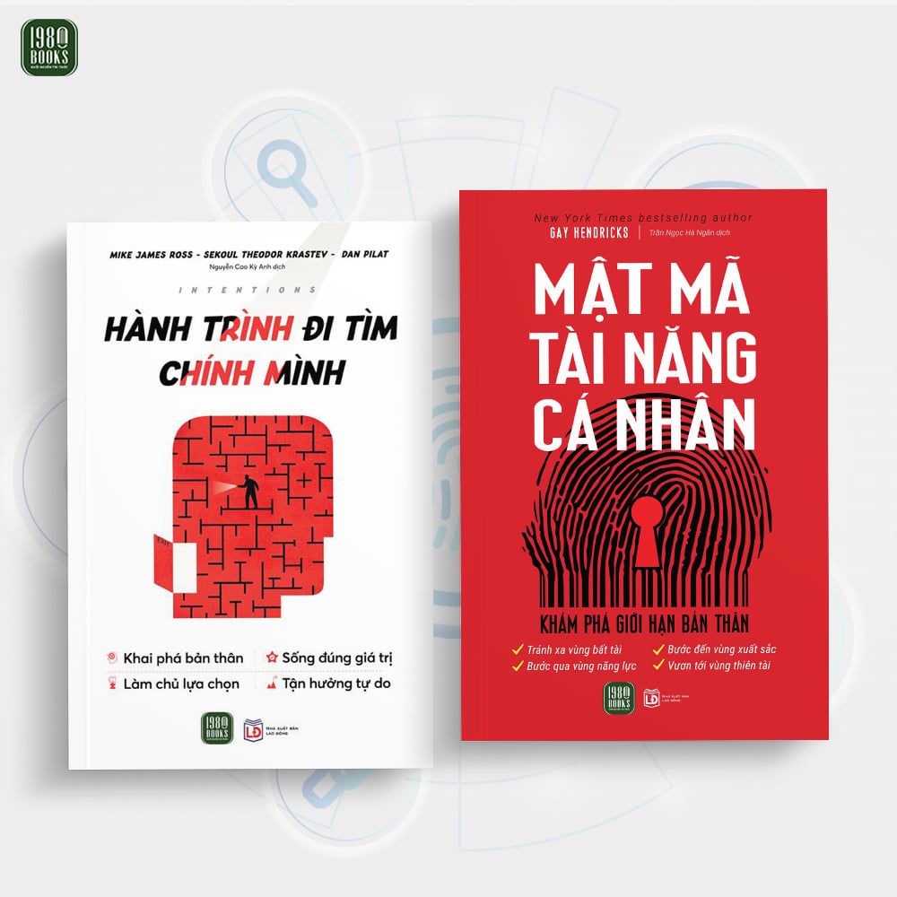  Combo 2 cuốn: Intentions - Hành trình đi tìm chính mình + Mật mã tài năng cá nhân 