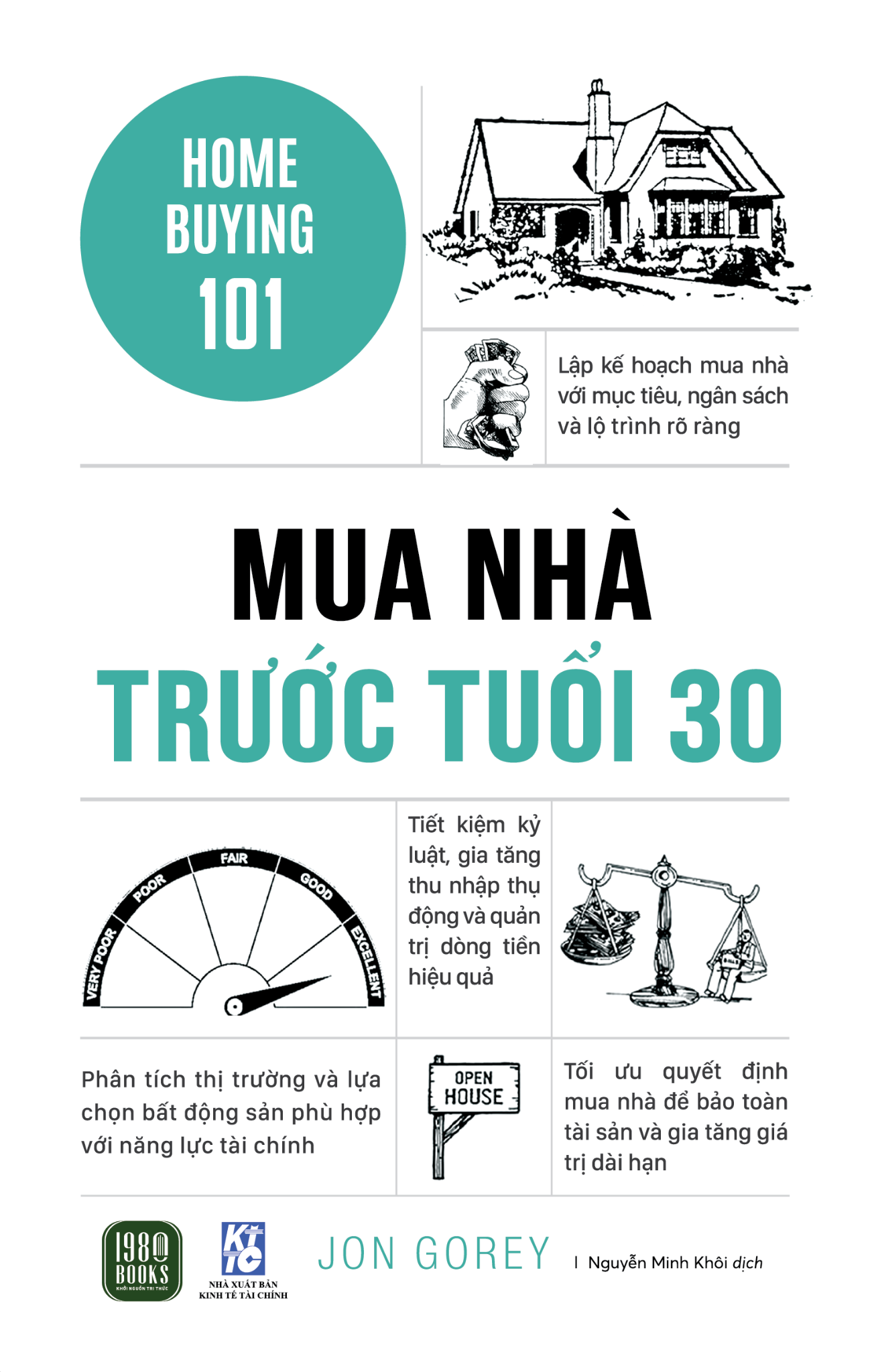  Combo 2 cuốn: Mua nhà trước tuổi 30 + Kinh tế học đời sống 