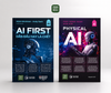  Combo 2 cuốn sách AI FIRST + PHYSICAL AI 