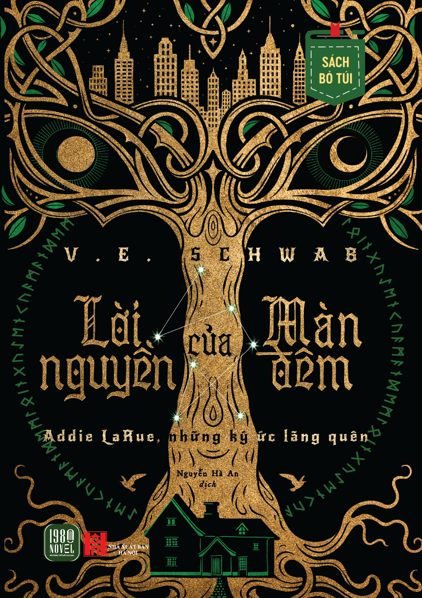  Sách bỏ túi mới - Lời nguyền của màn đêm (V.E. SCHWAB) 