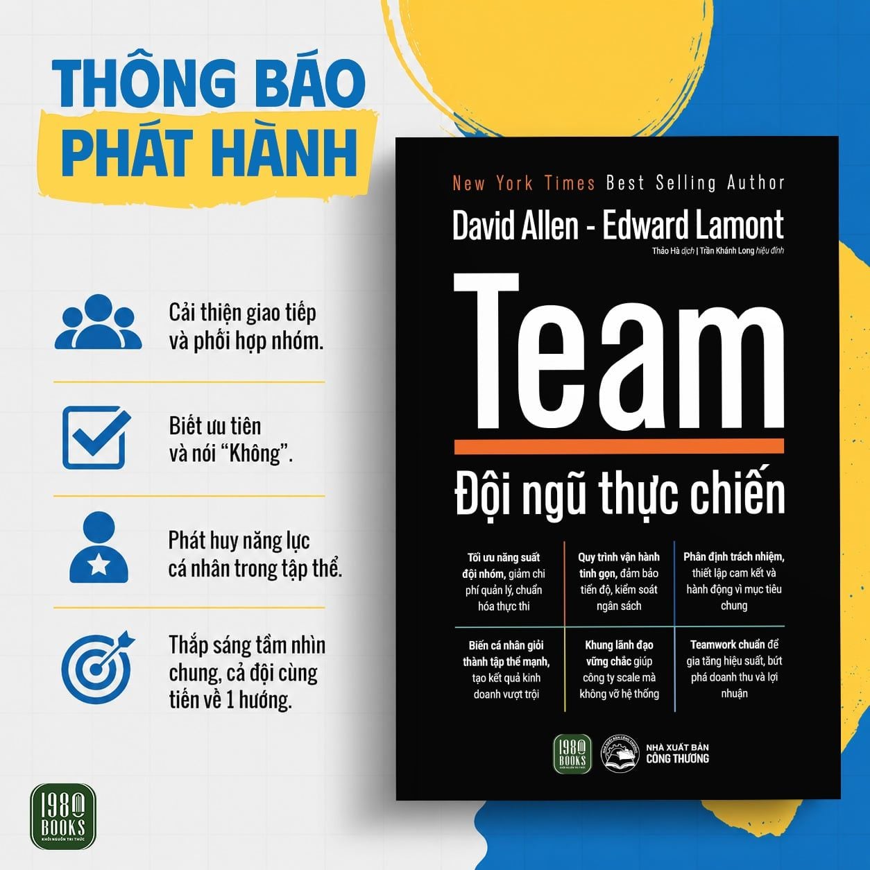  Sách HOT tháng 9: TEAM - ĐỘI NGŨ THỰC CHIẾN 