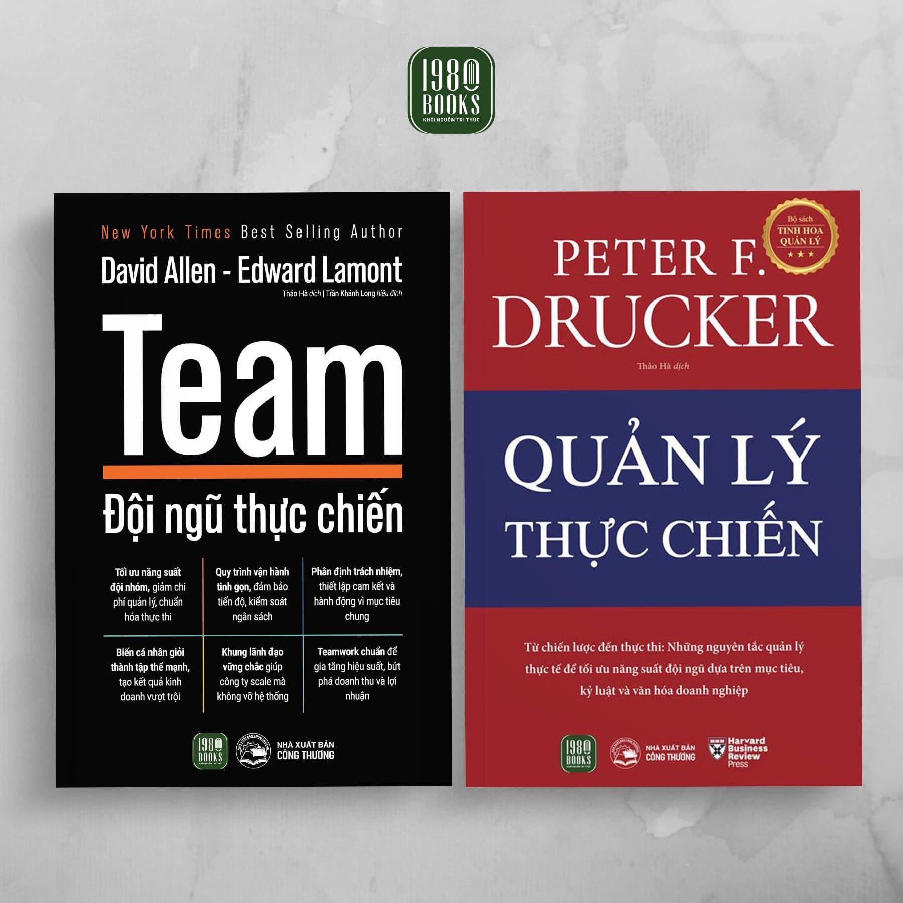  Combo: Team - Đội ngũ thực chiến + Quản lý thực chiến 