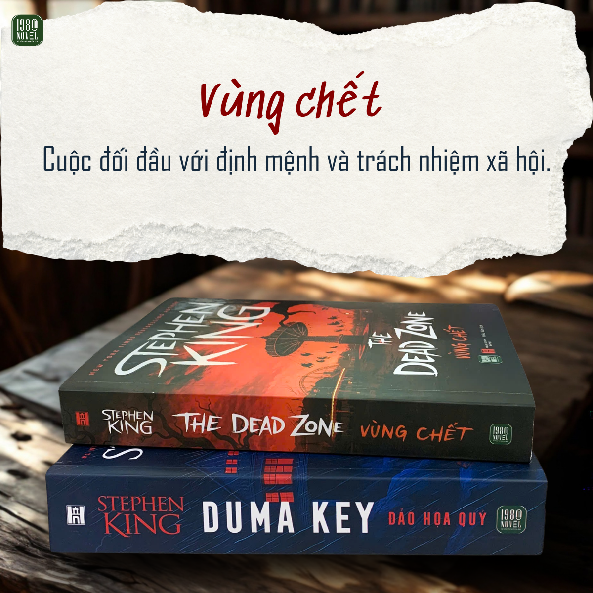  Combo 2 - Vùng chết + Đảo hoạ quỷ (Stephen King) 