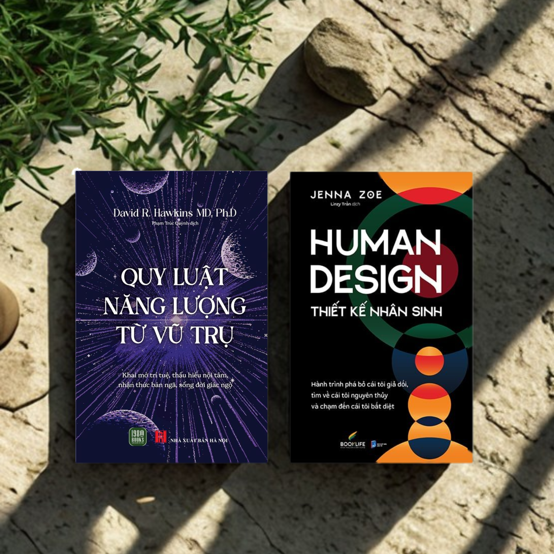  Combo 2 cuốn sách Quy luật năng lượng từ vũ trụ + Thiết kế nhân sinh 