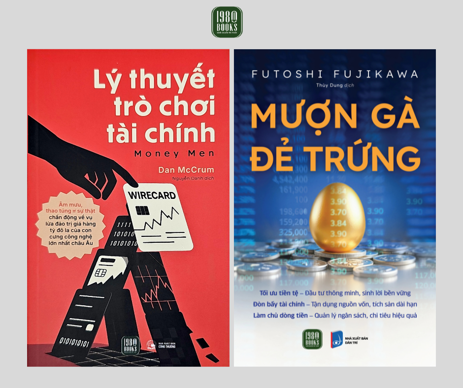  Combo 2 cuốn sách: Mượn gà đẻ trứng + Lý thuyết trò chơi tài chính 