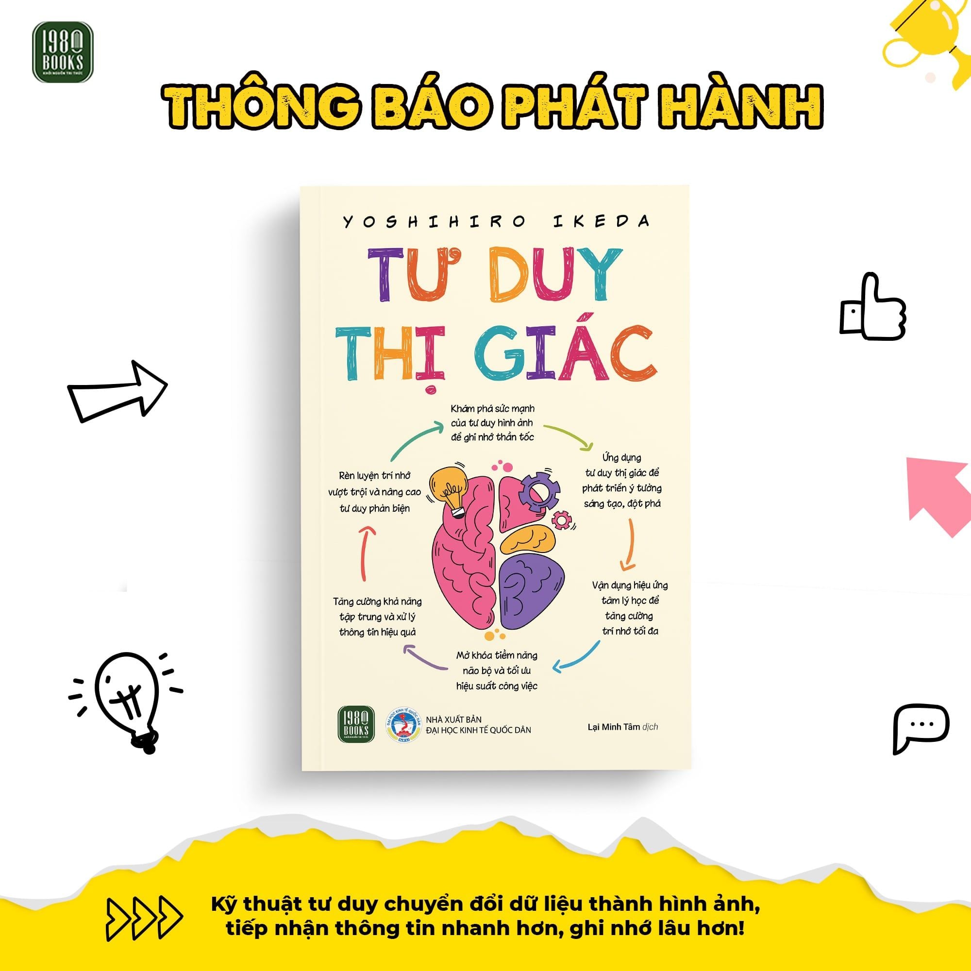  [Sách mới] TƯ DUY THỊ GIÁC 