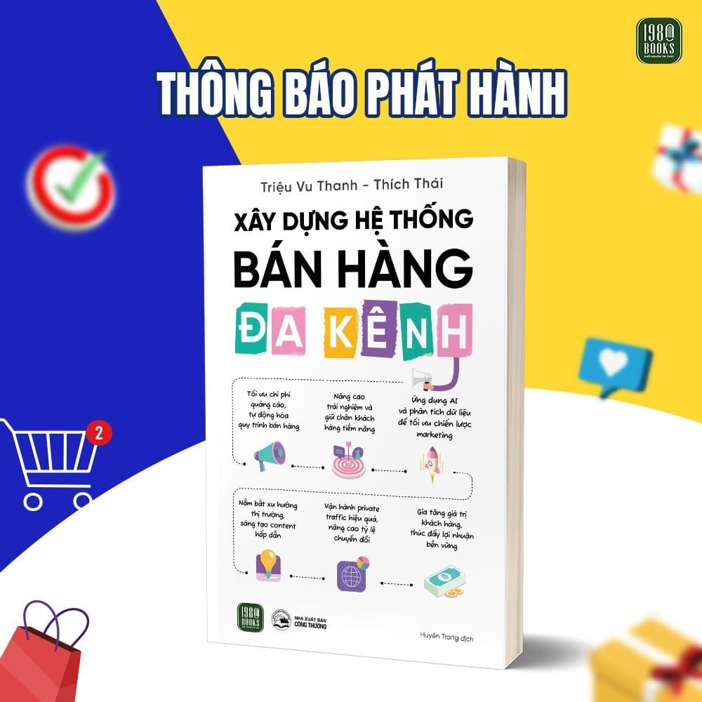  [Sách mới] Xây dựng hệ thống bán hàng đa kênh 