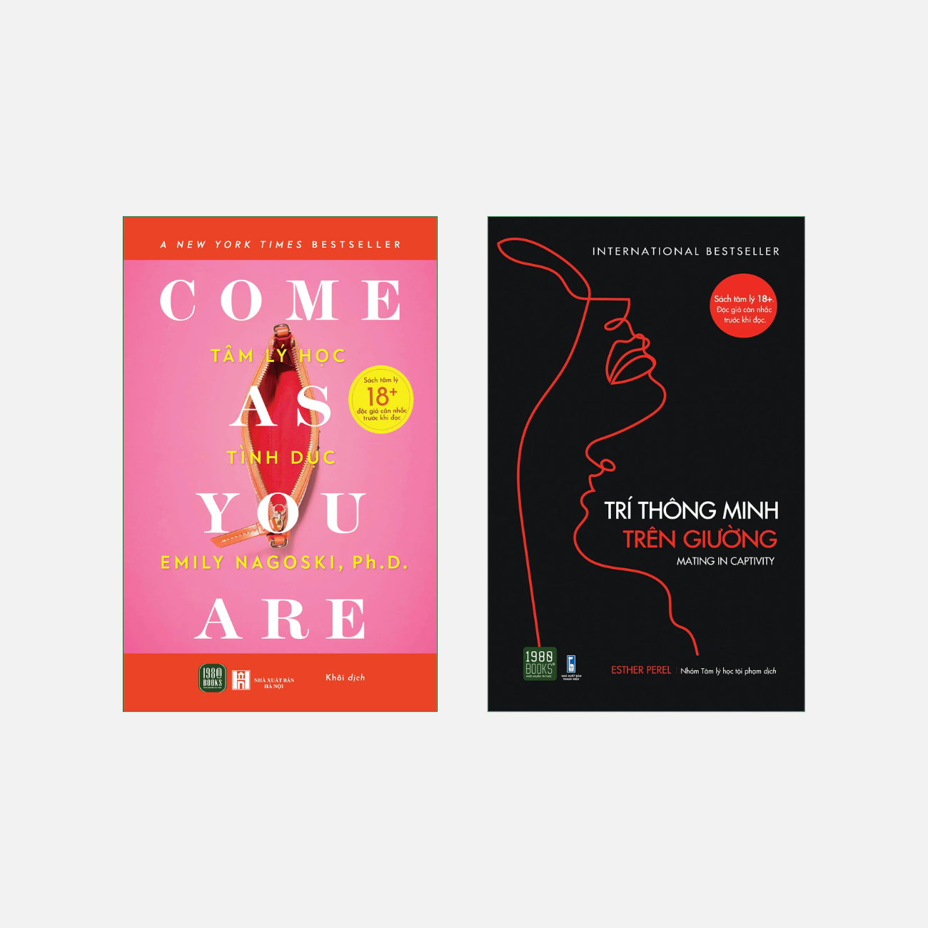  Combo 2 cuốn [YÊU CÓ KIẾN THỨC] Tâm lý học tình dục + Trí thông minh trên giường 