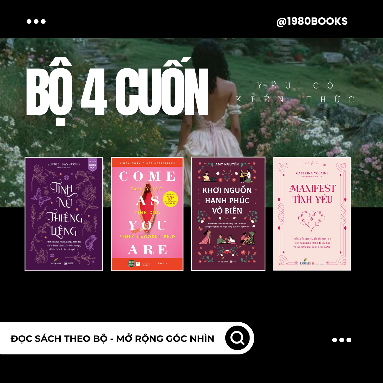  TỦ SÁCH - YÊU CÓ KIẾN THỨC 