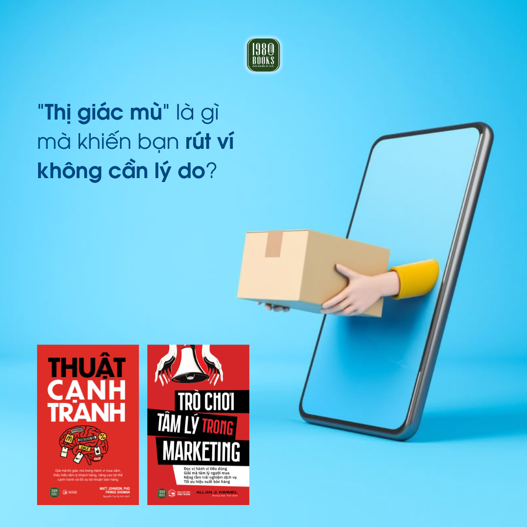  Combo 2 cuốn Thuật Cạnh Tranh + Trò Chơi Tâm Lý Trong Marketing 