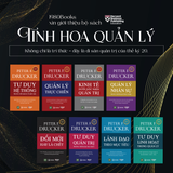  Bộ sách 8 cuốn kinh điển của Peter Drucker - Tinh hoa quản lý hiện đại 
