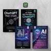 Bộ 4 cuốn sách AI nền tảng: ChatGPT thực chiến + Kỹ thuật đặt câu lệnh cho ChatGPT + Ứng dụng AI trong công việc + AI tạo sinh 