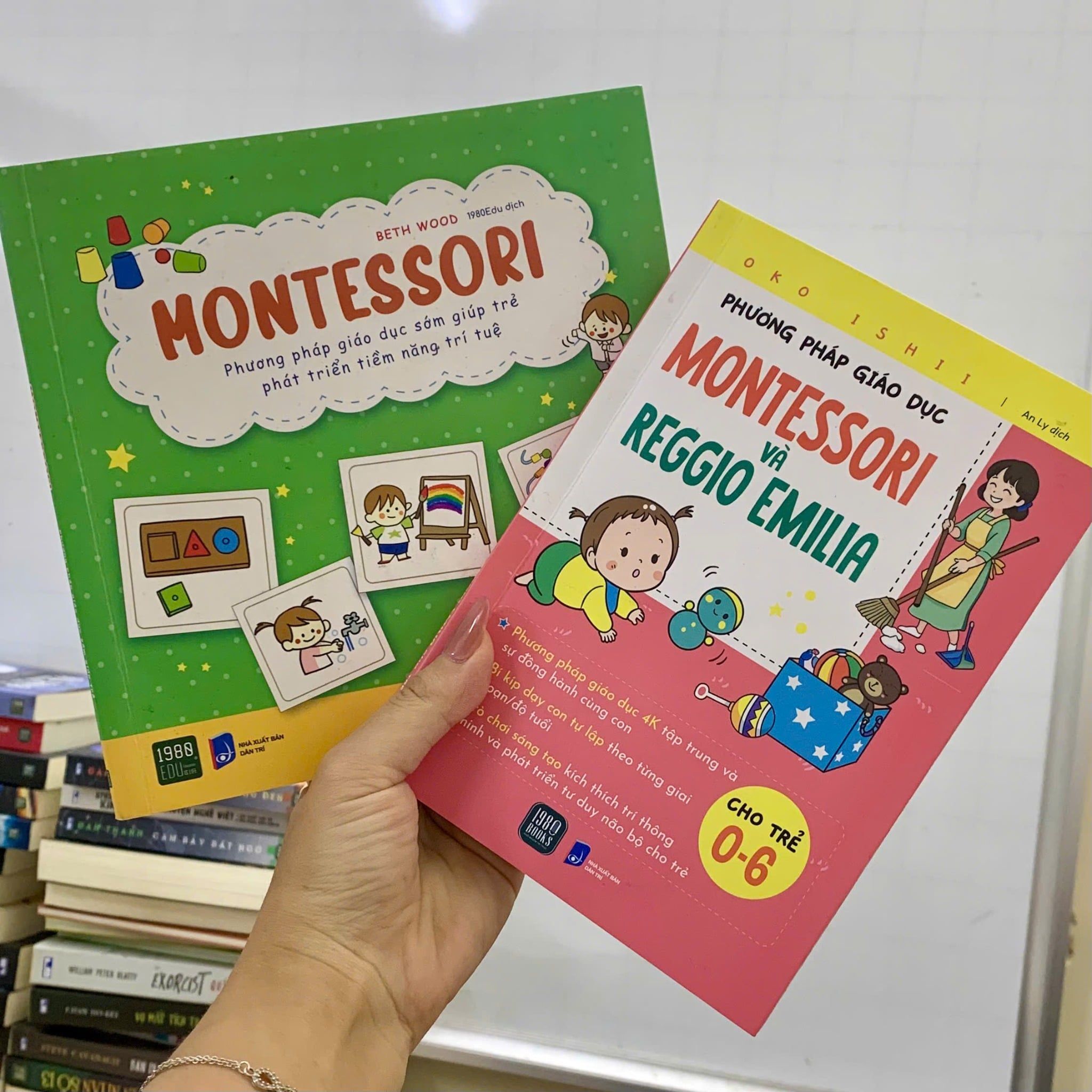  Combo 2 cuốn Montessori & Montessori - Reggio Emilia 