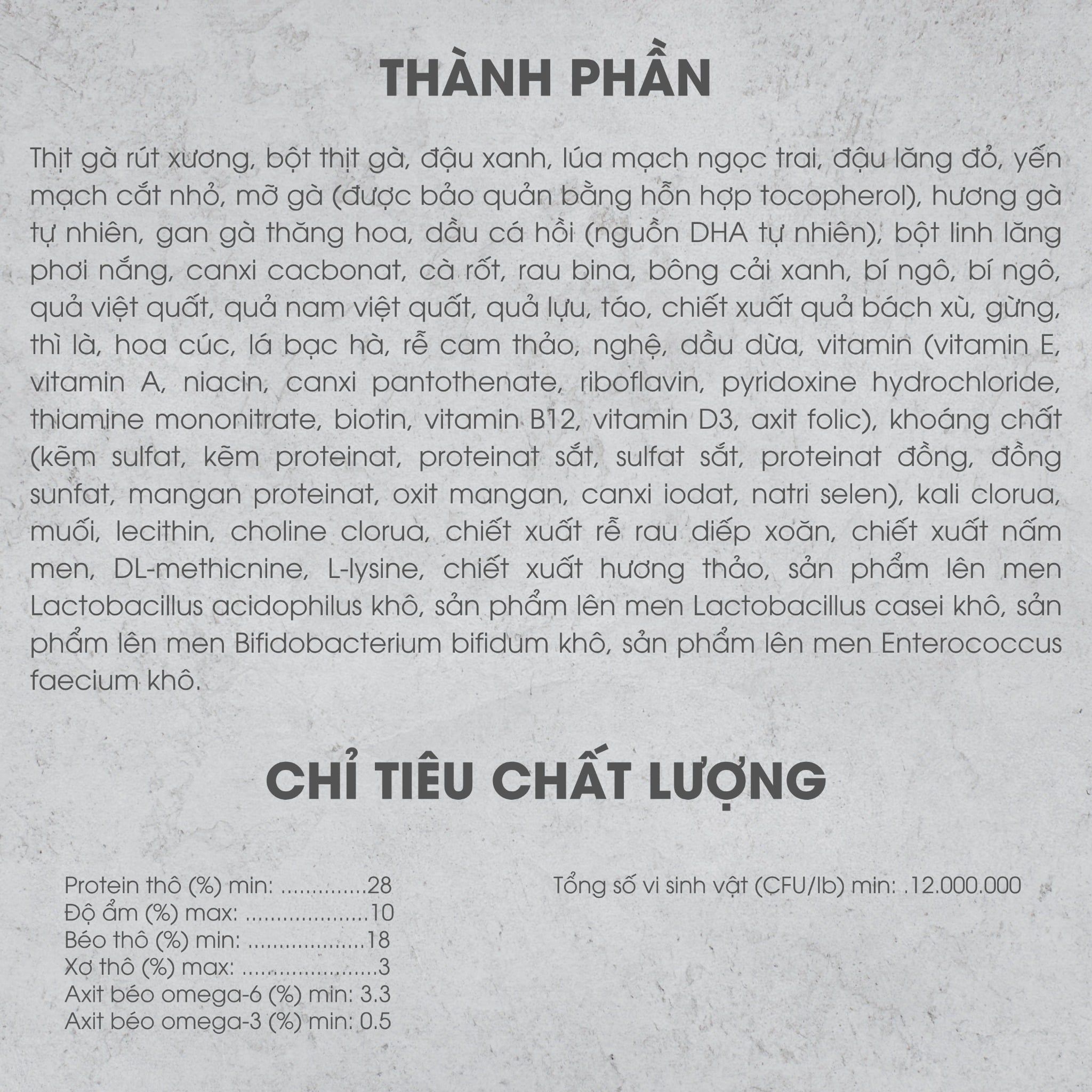  NT Infusion cho Chó con - Thịt gà và rau củ quả tự nhiên (Dưới 12 tháng tuổi) 
