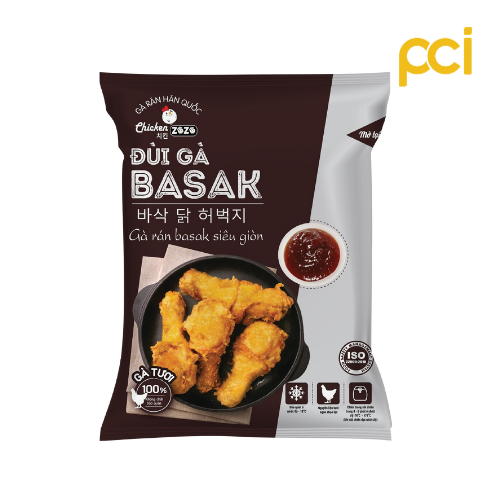 Đùi Gà Basak Chicken Zozo 245gr Kèm Sốt Đặc Biệt Hàn Quốc