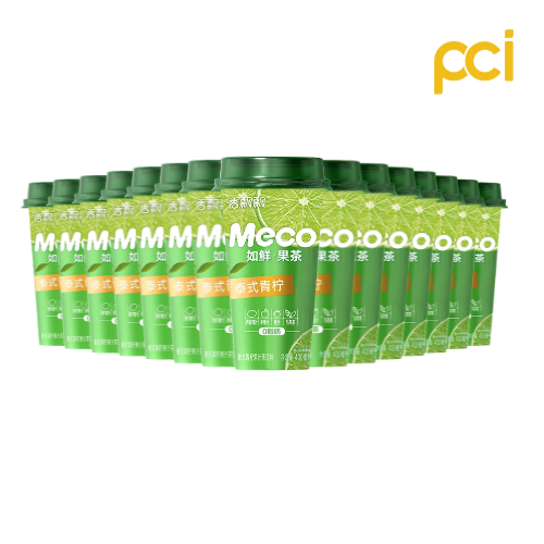 Thùng 15 Ly Trà Hoa Quả Meco Vị Chanh Thái 400ml