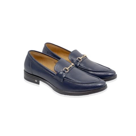 Giày da cao cấp xanh