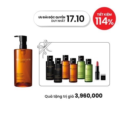 Dầu làm sạch & tẩy trang ultime8 450ml