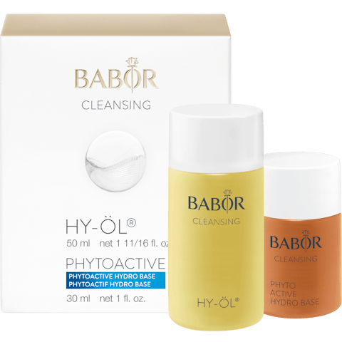 BỘ LÀM SẠCH BABOR HY-ÖL & Phytoactive (Mini size) - DẦU RỬA MẶT & NƯỚC CÂN BẰNG