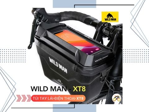 TÚI GẮN TAY LÁI - ĐIỆN THOẠI - WILD MAN XT8