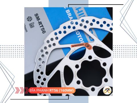 ĐĨA THẮNG XE ĐẠP  - SHIMANO RT56 (CÓ HỘP) (1CÁI)