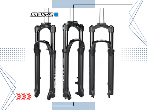 PHUỘC XE ĐẠP MTB 27.5” - SUNTOUR EPIXON 2024 - HƠI - REMOTE - CỔ LỚN - THẮNG ĐĨA