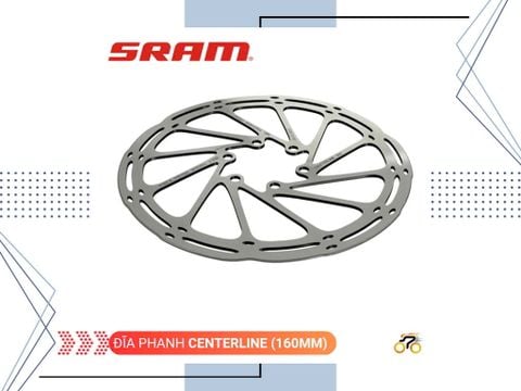 ĐĨA THẮNG XE ĐẠP - 160mm - SRAM CENTERLINE (1CÁI)