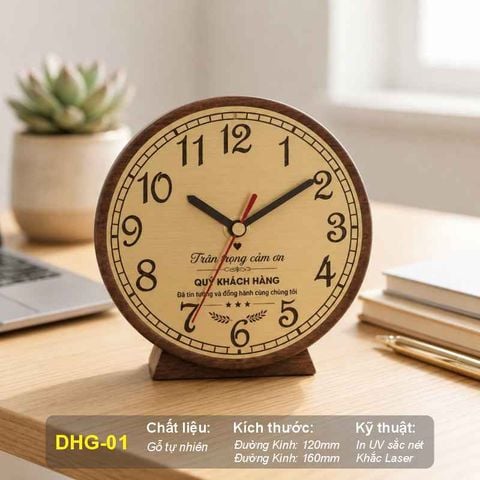 Đồng Hồ Gỗ DHG-01