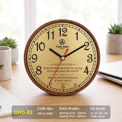 Đồng Hồ Gỗ DHG-03