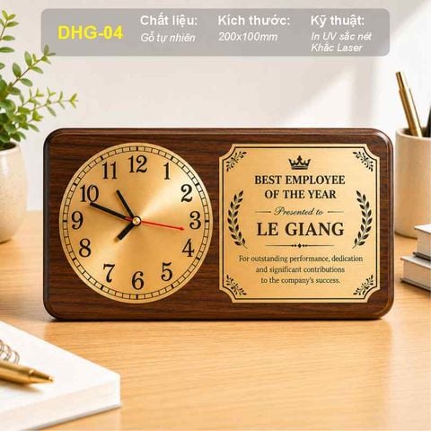 Đồng Hồ Gỗ DHG-04