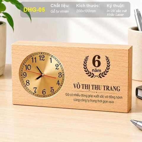 Đồng Hồ Gỗ DHG-05