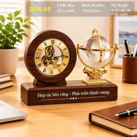 Đồng Hồ Gỗ DHG-08