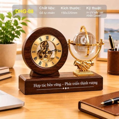Đồng Hồ Gỗ DHG-08