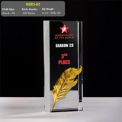 Bộ cúp vinh danh quản lý xuất sắc N283