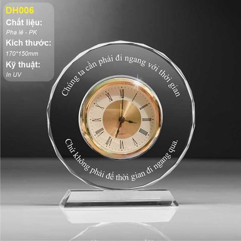 Kỷ niệm chương đồng hồ DH006 (2 chất liệu)