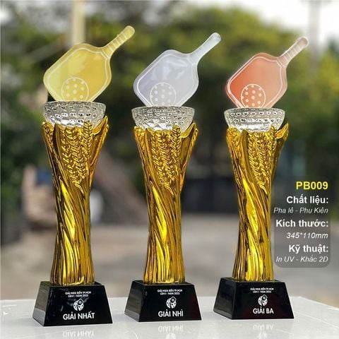Cúp thể thao pickleball PB009
