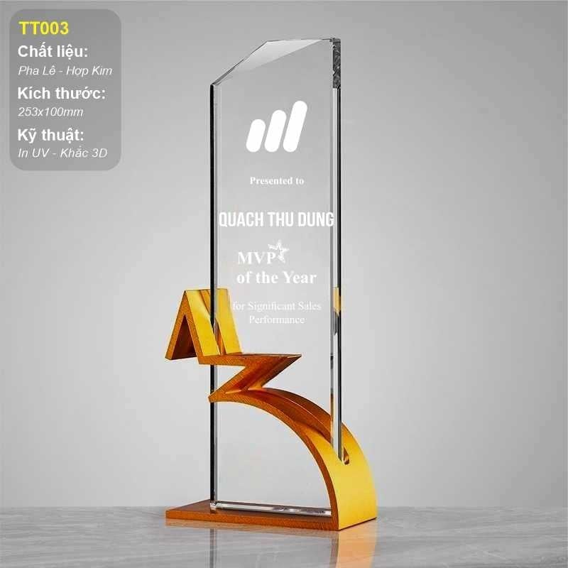 Cúp vinh danh ngôi sao Titan TT003