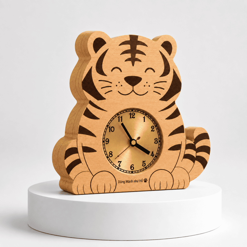 Đồng hồ gỗ 12 con giáp DHCG-01 (6 Mẫu)