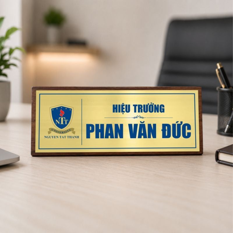 Bộ Bảng Chức Danh Cao Cấp (6 Mẫu)