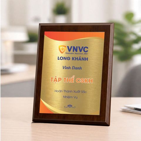 Bảng vinh danh nhân viên xuất sắc BVD-002 (4 size)