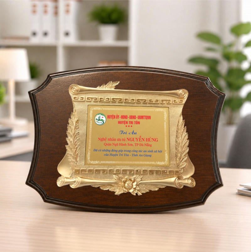 Bảng vinh danh quản lý xuất sắc BVD-004 (2 size)