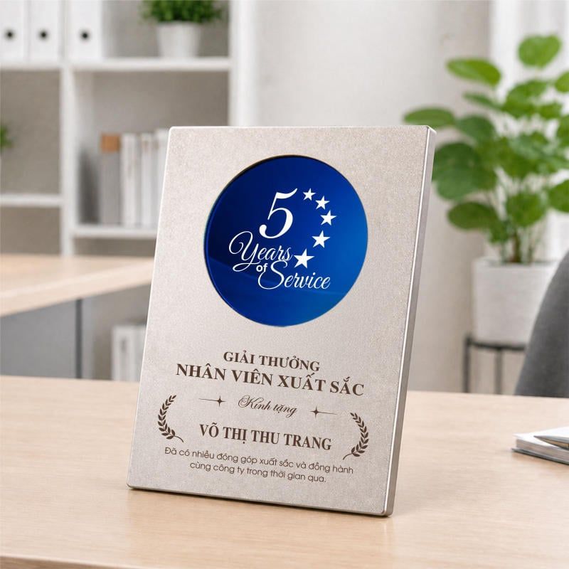 Bảng vinh danh xuất sắc BVD-007 (2 màu)