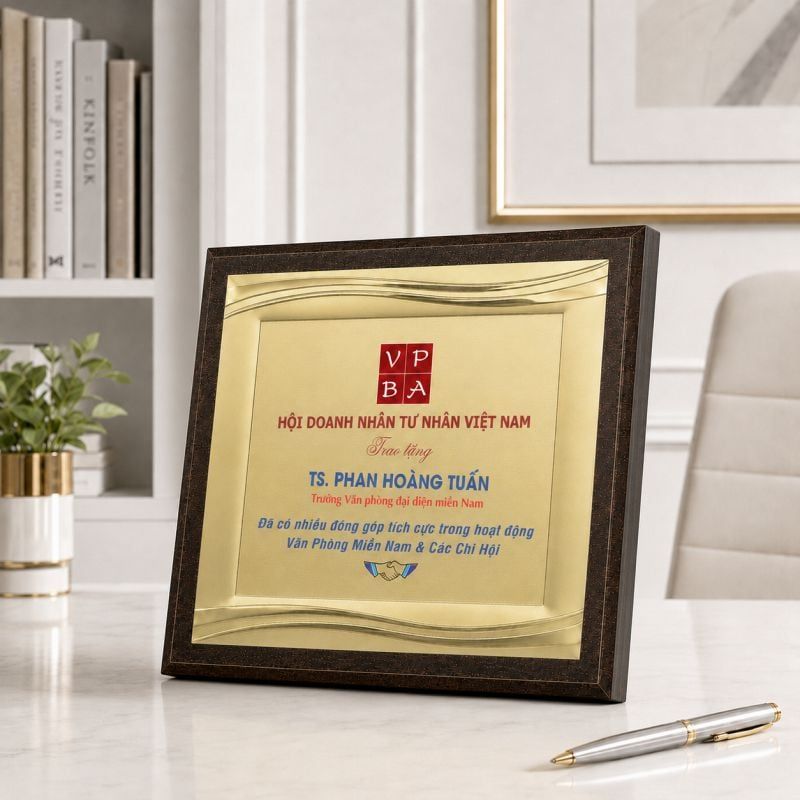 Bảng vinh danh gỗ tự nhiên BVD-011 (4 Mẫu)
