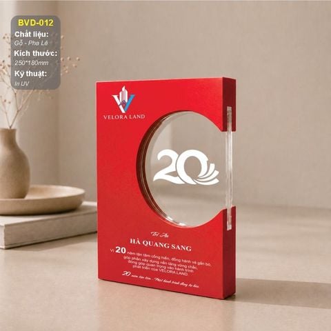 Bảng vinh danh cao cấp BVD-012 (3 Màu)