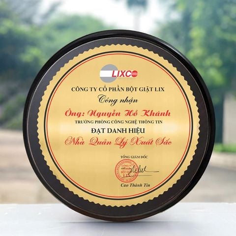 Bảng vinh danh gỗ hợp kim BVD-012 (2 loại)