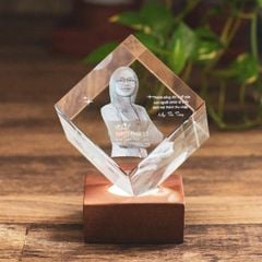 Chân dung 3d khối lập phương 3D-LP (2 size)