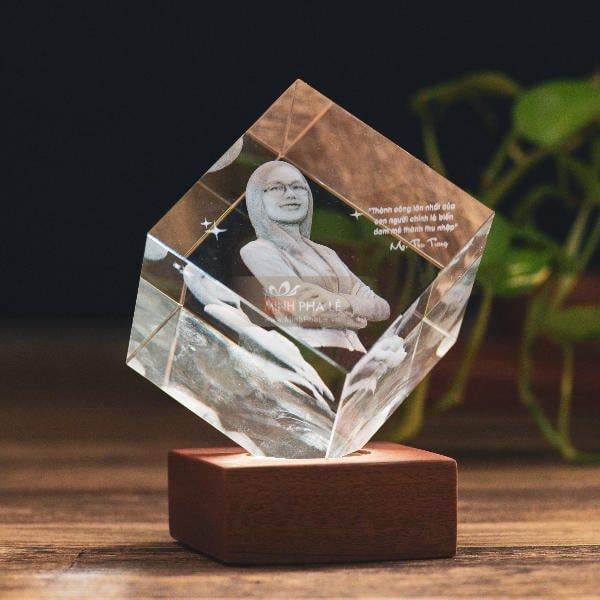 Chân dung 3d khối lập phương 3D-LP (2 size)
